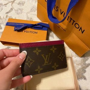 Louis Vuitton Fuchsia Card Holder